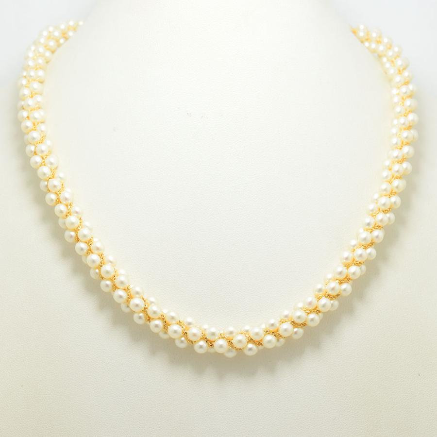 TASAKI 淡水パール6.3mm玉 ネックレス K18WG 42cm 楽天市場】タサキ ネックレス TASAKI 田崎 淡水真珠 パール K18 750