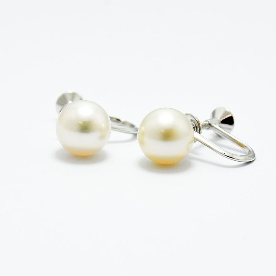 MIKIMOTO（ミキモト） イヤリング あこや真珠 アコヤ パール K18WG