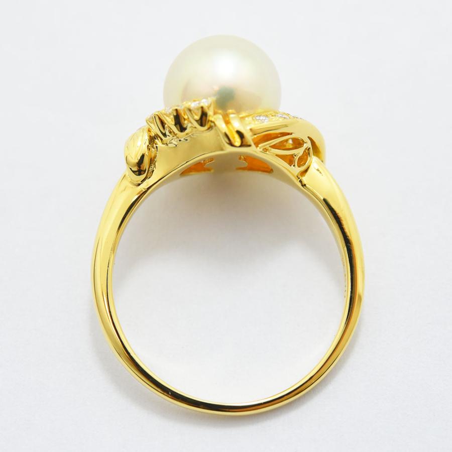 MIKIMOTO　ミキモト　あこや真珠　パール　指輪　リング MIKIMOTO（ミキモト） リング 指輪 あこや真珠 8.6mm ダイヤモンド