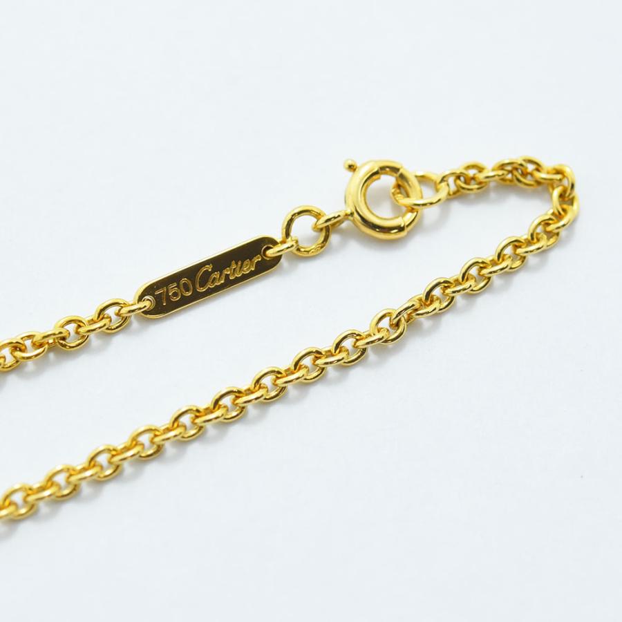 Cartier カルティエ ネックレス トリニティ スリーカラー K18 Cartier カルティエ ネックレス トリニティ スリーカラー K18