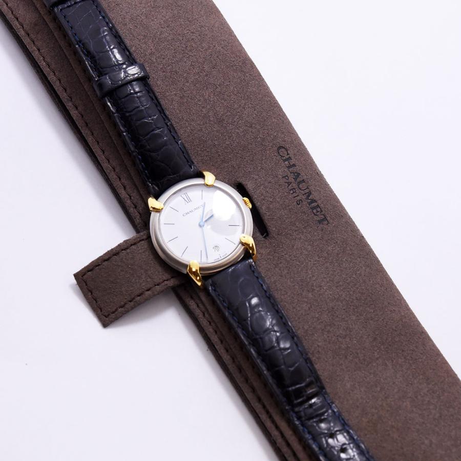 CHAUMET ショーメ 時計 メンズ グリフィス クォーツ SS CHAUMET ショーメ 時計 メンズ グリフィス クォーツ SS