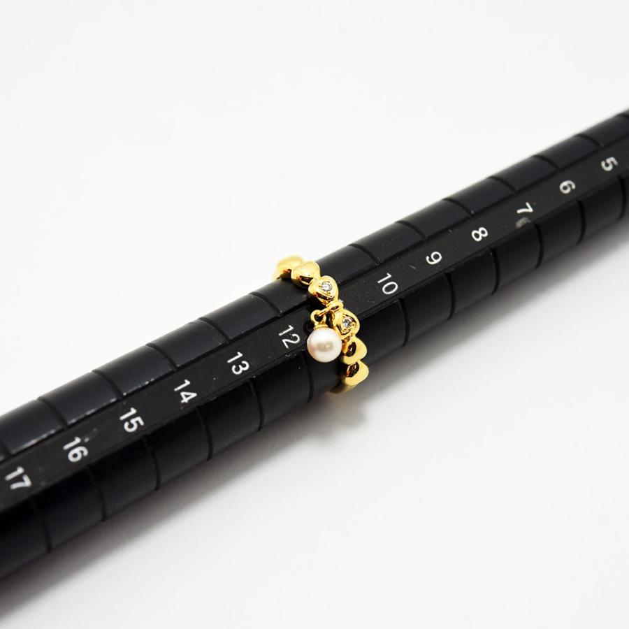 TASAKI（タサキ） リング 田崎 リボン あこや真珠 ダイヤモンド 0.02