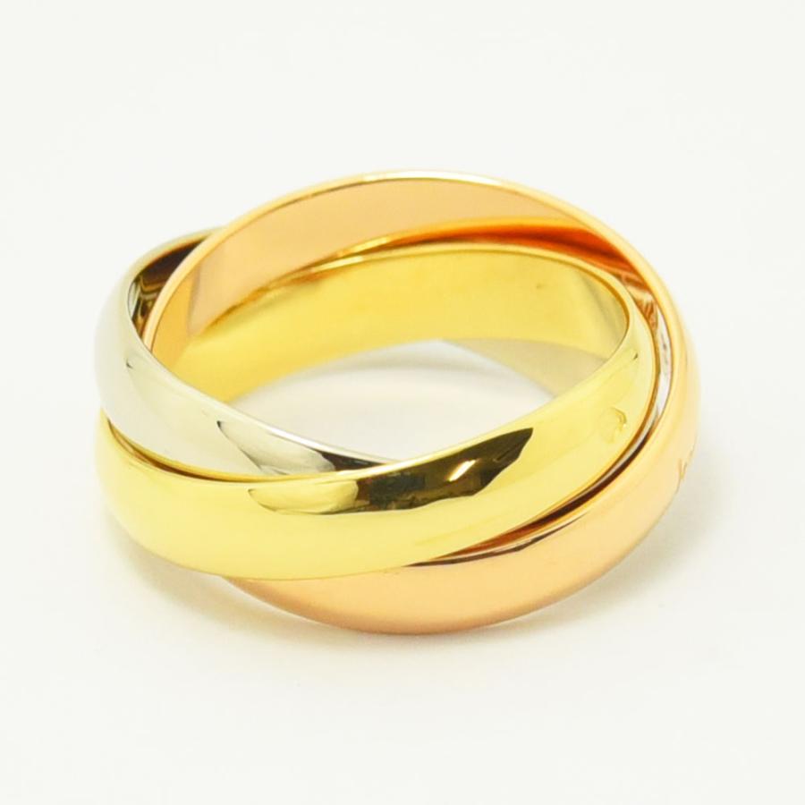 Cartier カルティエ リング トリニティ 指輪 スリーカラー 3連