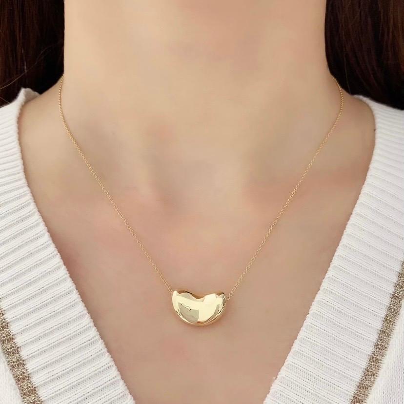 ティファニー エルサ・ペレッティ ビーン ネックレス 750 K18