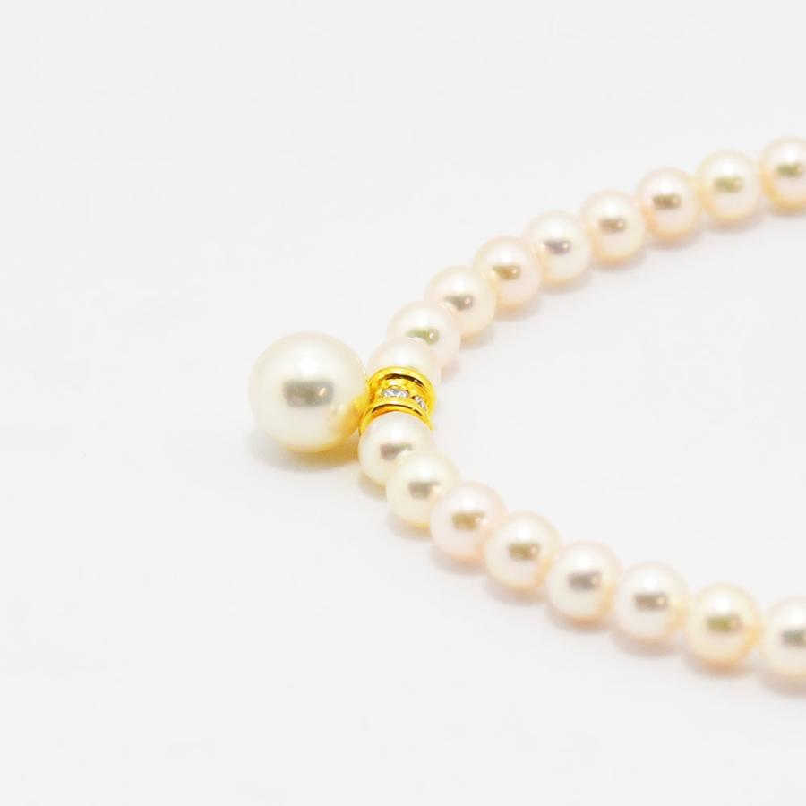 MIKIMOTO（ミキモト） ネックレス あこや真珠 ダイヤモンド アコヤ