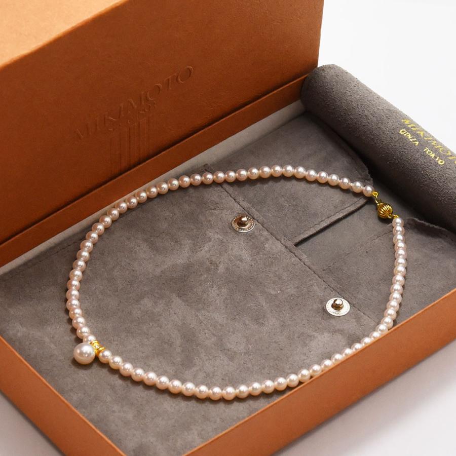 MIKIMOTO（ミキモト） ネックレス あこや真珠 ダイヤモンド アコヤ