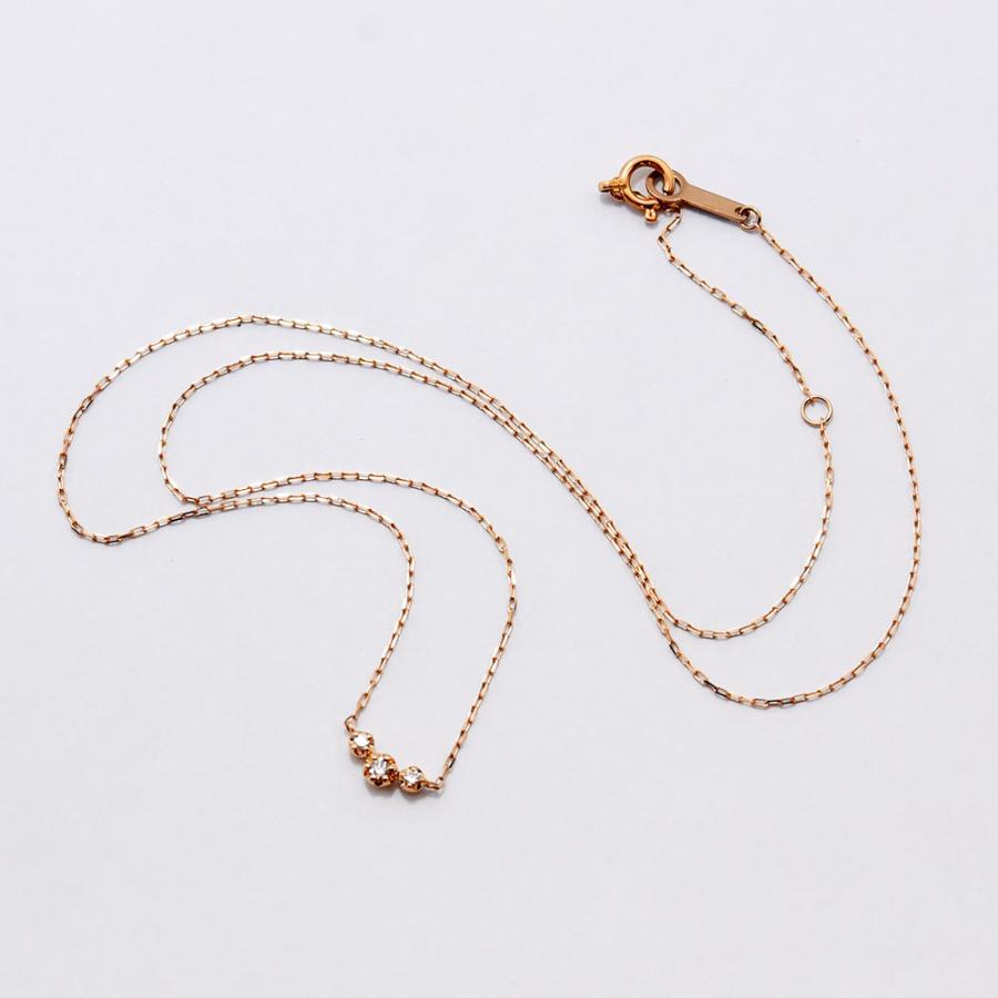 4℃（ヨンドシー） ネックレス ペンダント ダイヤモンド K18PG 新品