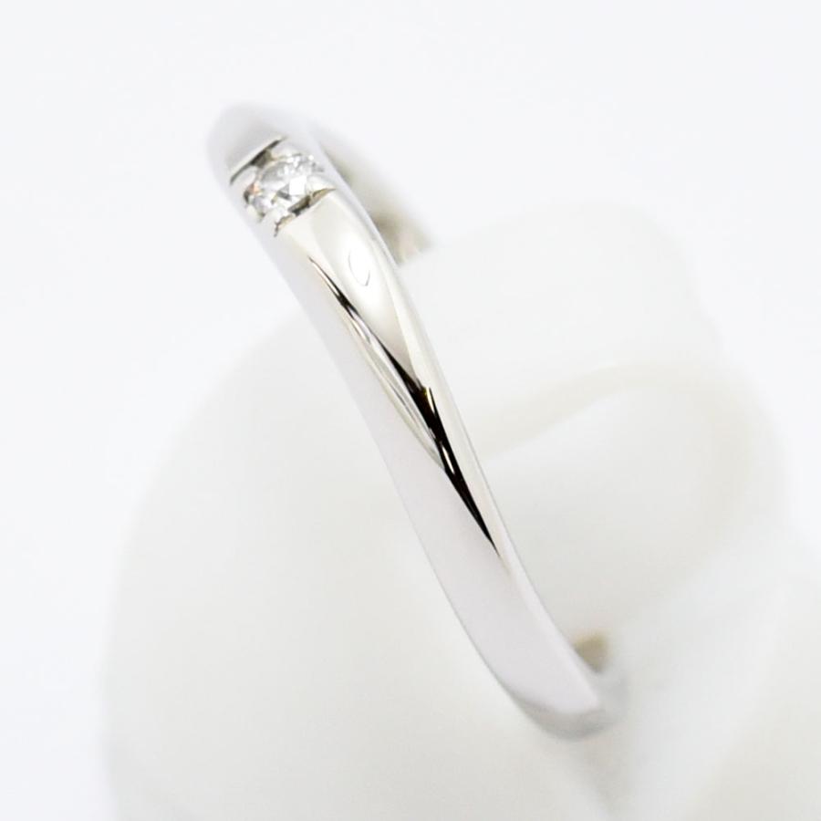 ４℃　pt950 ダイヤモンドリング 4℃（ヨンドシー） リング 指輪 ダイヤモンド PT950 約8号 新品仕上げ
