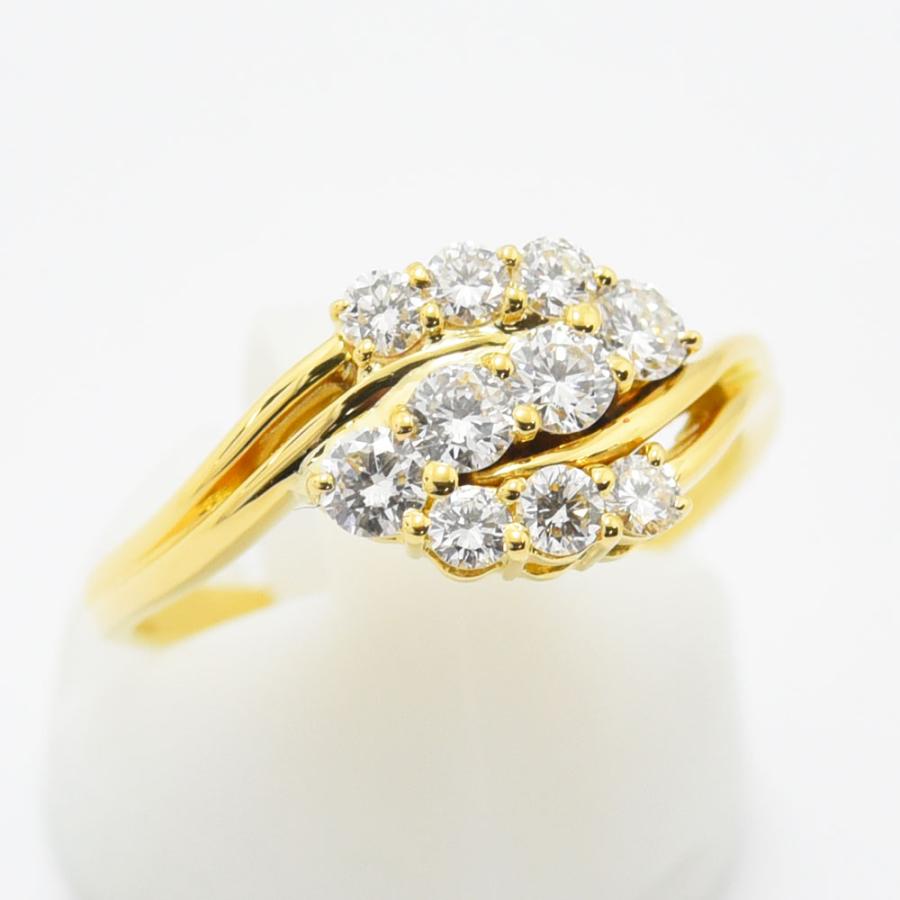 MONNICKENDAM モニッケンダム 指輪 リングダイヤ モニッケンダム リング MONNICKENDAM 指輪 ダイヤモンド 0.65 K18 約14