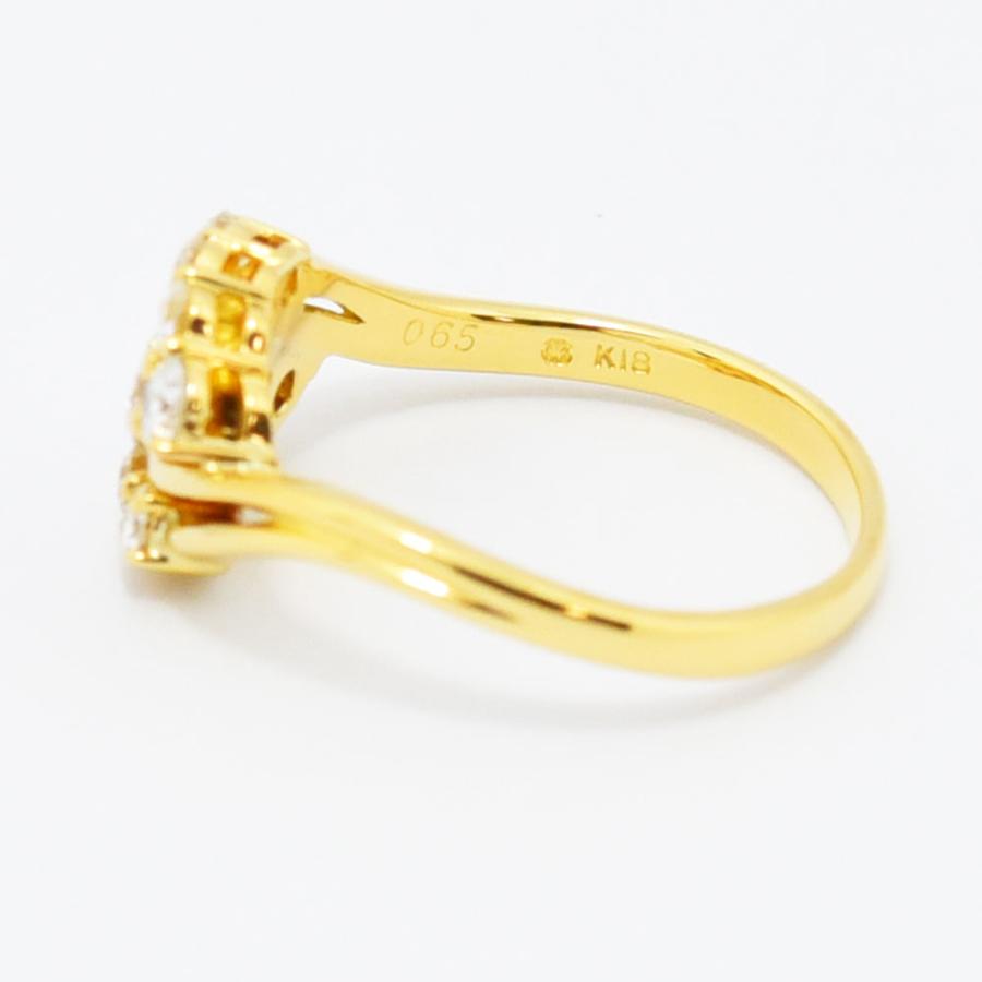 モニッケンダム リング MONNICKENDAM 指輪 ダイヤモンド 0.65 K18 約14 
