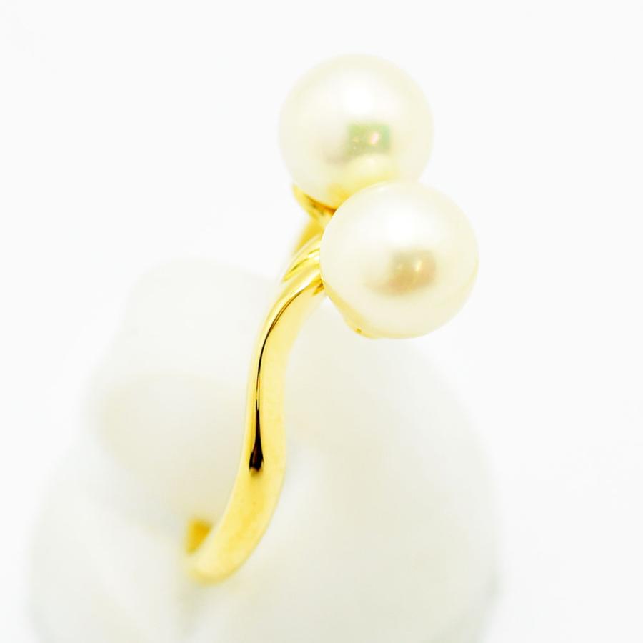 MIKIMOTO（ミキモト） リング 指輪 あこや真珠 アコヤ パール K14 約11 