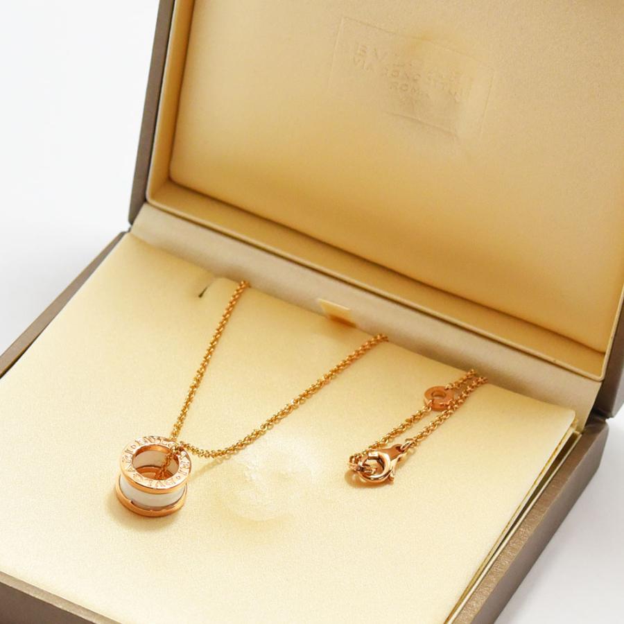ブルガリ B-zero1 ビーゼロワン ネックレス YG ホワイトセラミック BVLGARI（ブルガリ） ネックレス ビーゼロワン ペンダント B.zero1