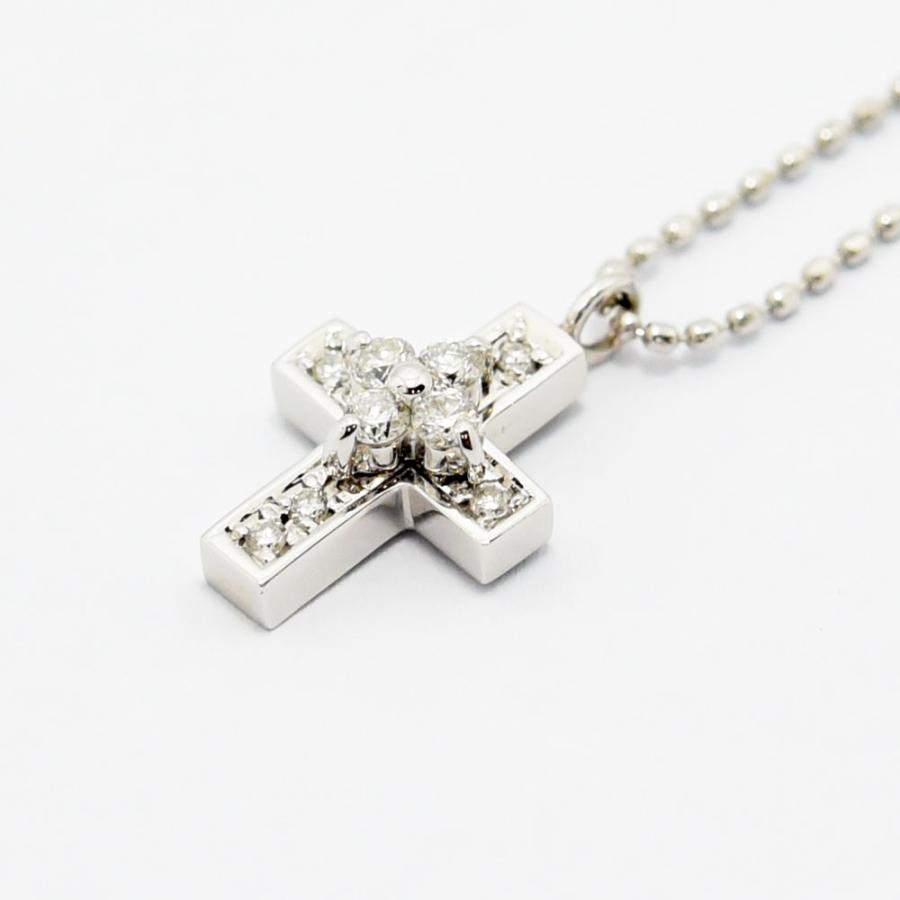 VENDOME AOYAMA（ヴァンドーム青山） ネックレス クロス ダイヤモンド