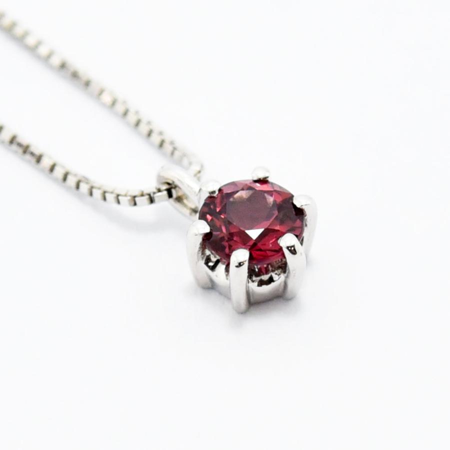 TASAKI（タサキ） ネックレス 田崎 ガーネット K18WG 新品仕上げ 中古