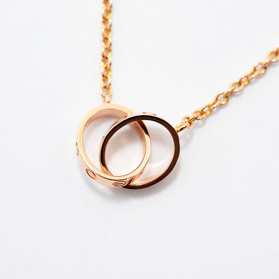 Cartier（カルティエ） ネックレス ベビーラブ ラブ K18PG 750 新品
