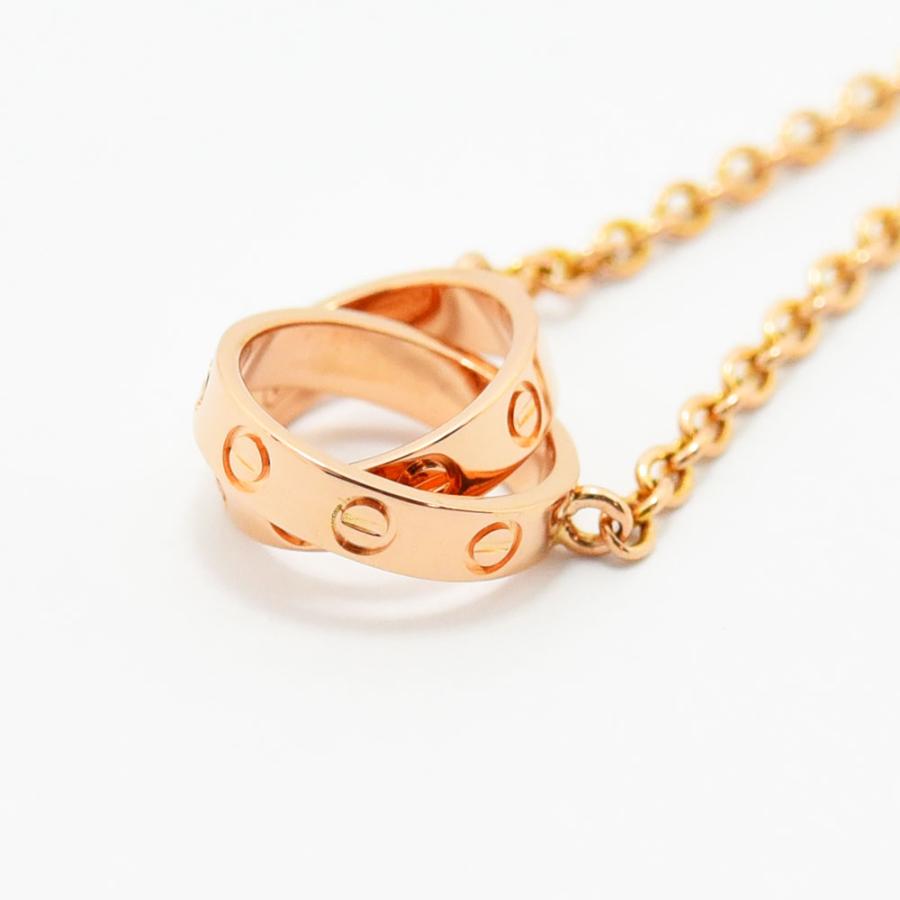 Cartier（カルティエ） ネックレス ベビーラブ ラブ K18PG 750 新品