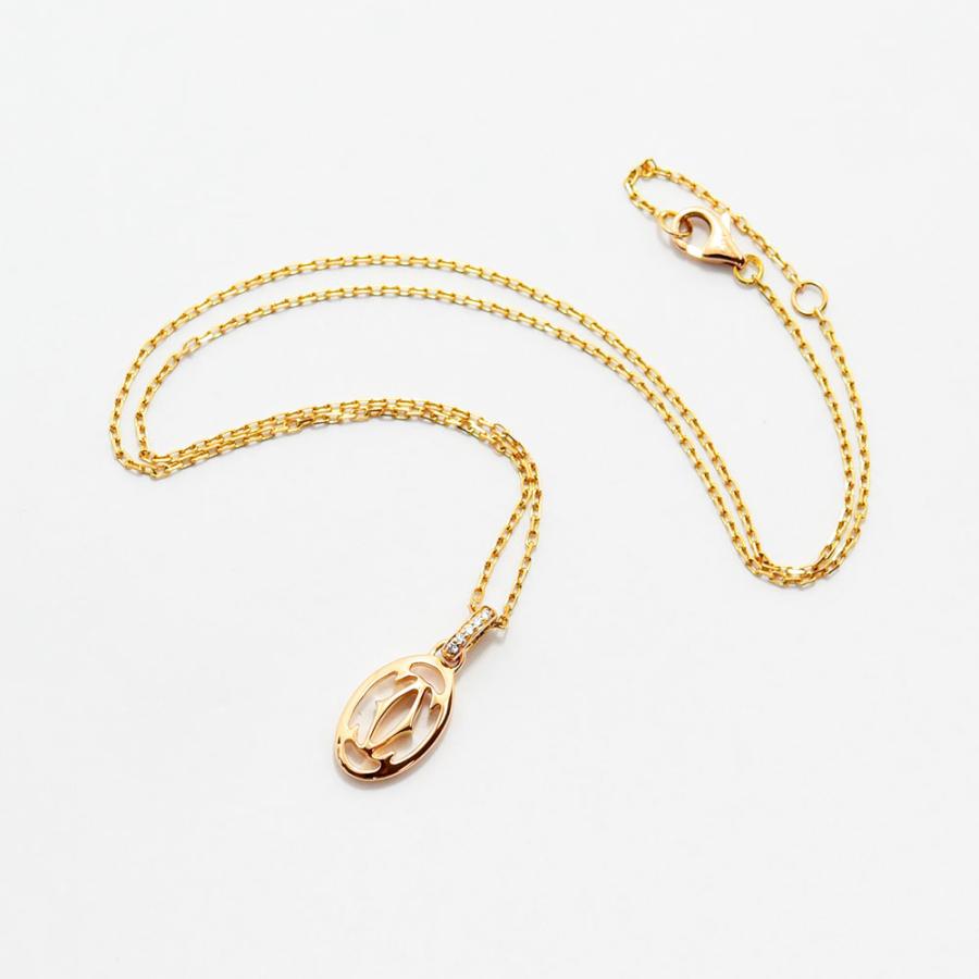 Cartier（カルティエ） ネックレス ドゥーブルC Cartier ペンダント