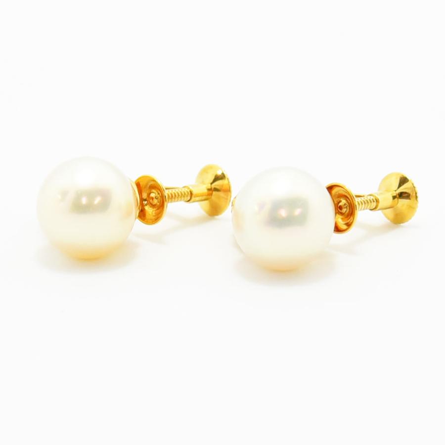 TASAKI（タサキ） イヤリング 田崎 パール 真珠 9.3mm ダイヤモンド