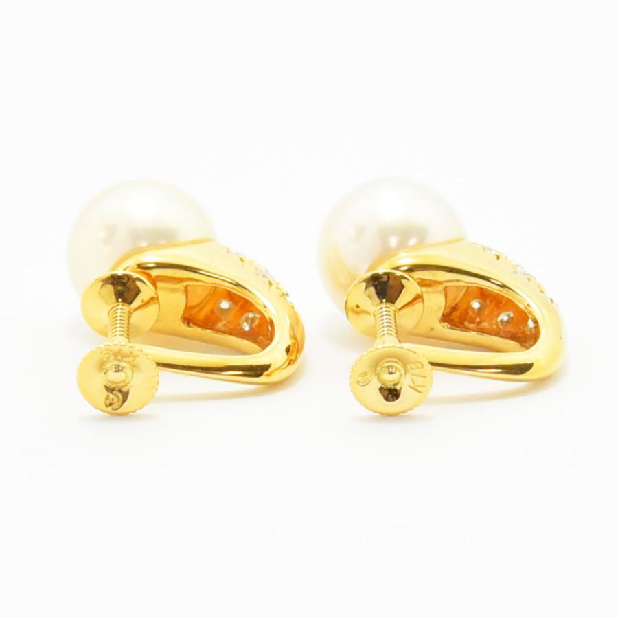 TASAKI（タサキ） イヤリング 田崎 パール 真珠 9.3mm ダイヤモンド 