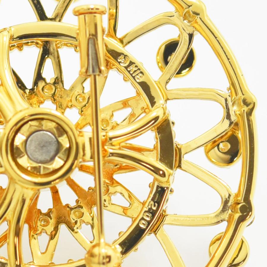 TASAKI（タサキ） ブローチ 田崎 観覧車 ダイヤモンド 2.00 K18 新品
