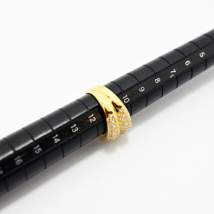 Cartier（カルティエ） リング ダブルミミ 指輪 ダイヤモンド K18 750