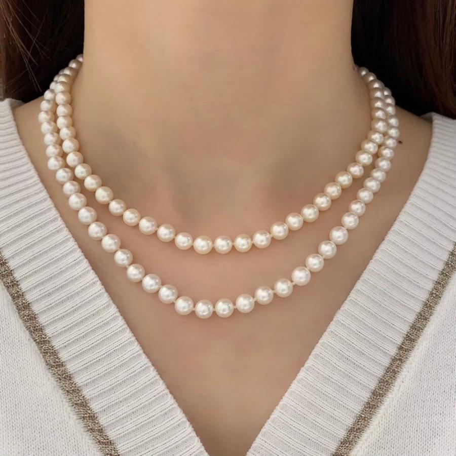 TASAKI（タサキ） ネックレス 田崎 ロングネックレス あこや真珠