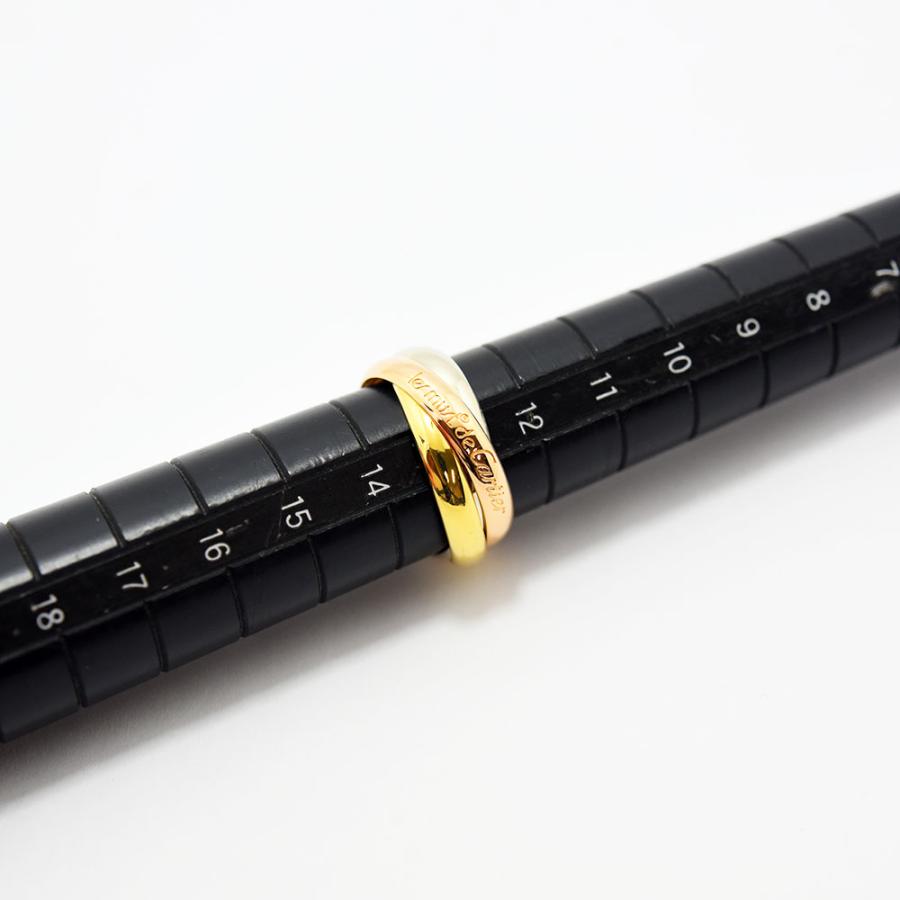 Cartier（カルティエ） リング トリニティ 指輪 スリーカラー 3連 K18