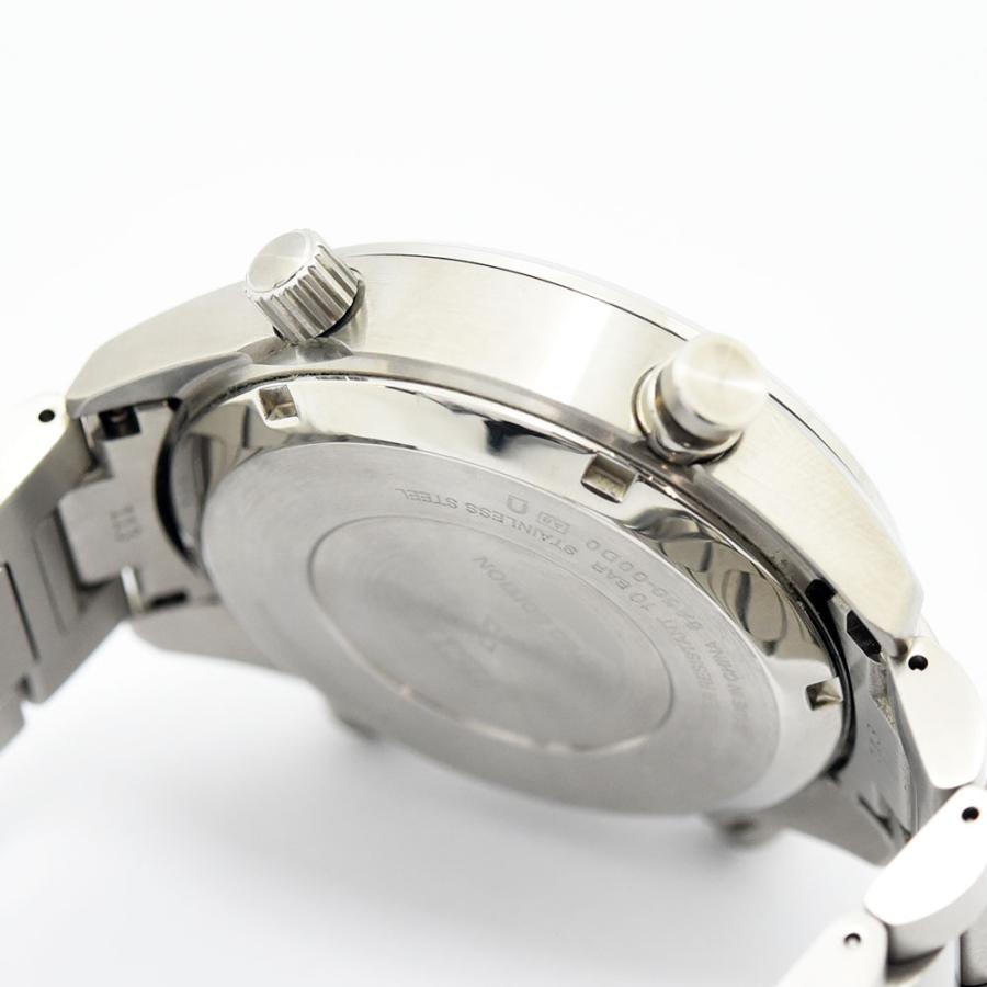 セイコー 中古 メンズ SEIKO プロスペックス スピードタイマー SBER009 8A50-00D0 セイコー腕時計110周年記念 ソーラー SS シルバーの画像