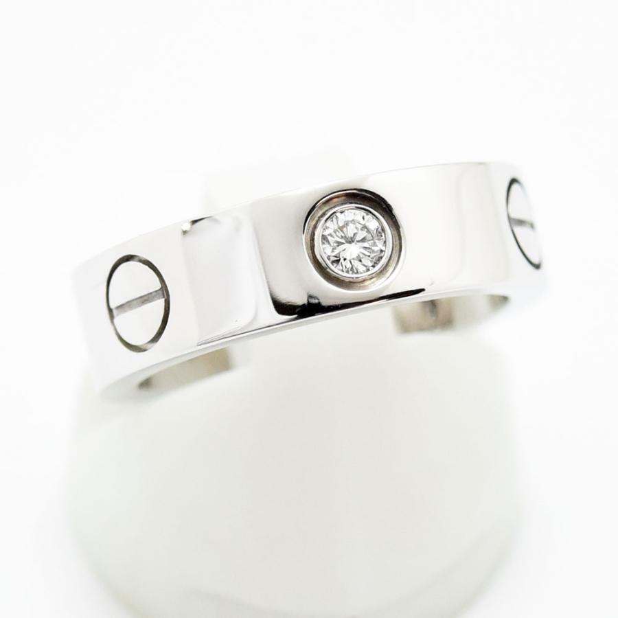 Cartier（カルティエ） リング ラブリング 指輪 ダイヤモンド 3P K18WG