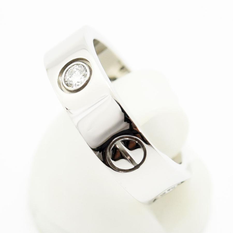 Cartier（カルティエ） リング ラブリング 指輪 ダイヤモンド 3P K18WG