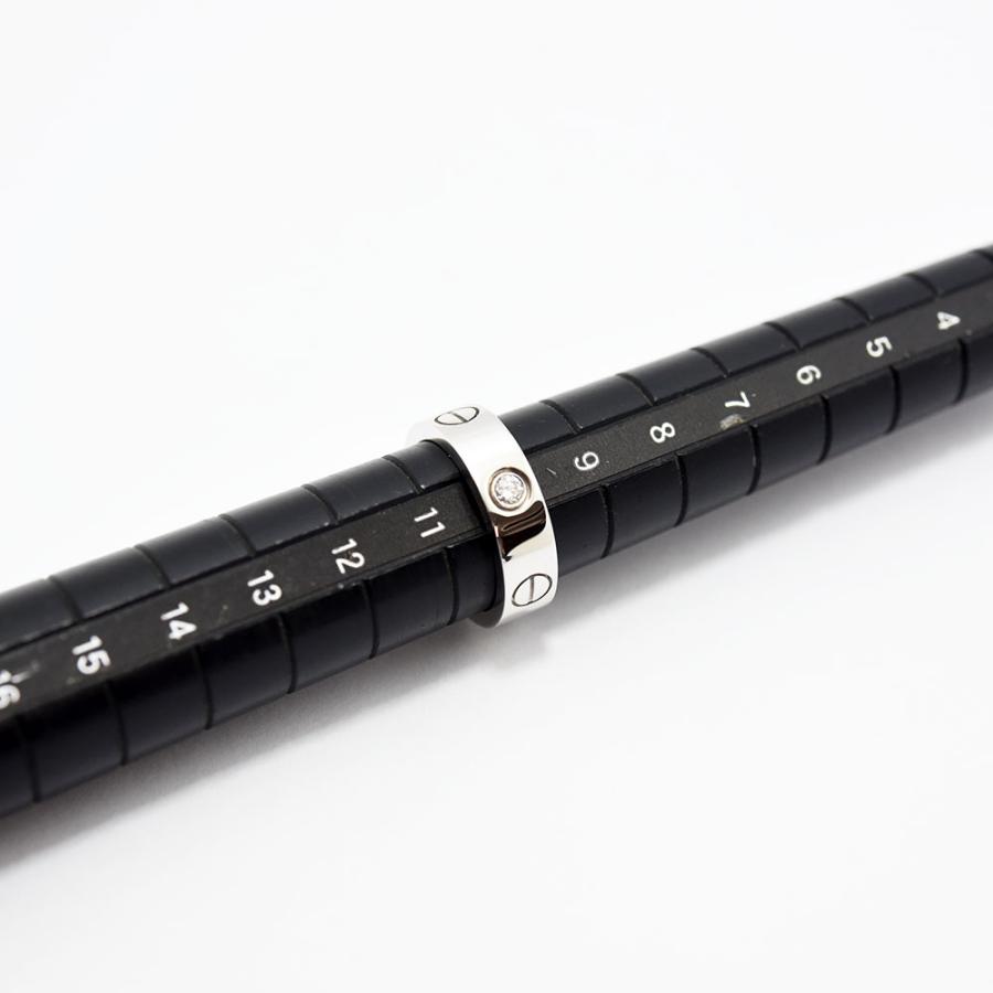 Cartier（カルティエ） リング ラブリング 指輪 ダイヤモンド 3P K18WG