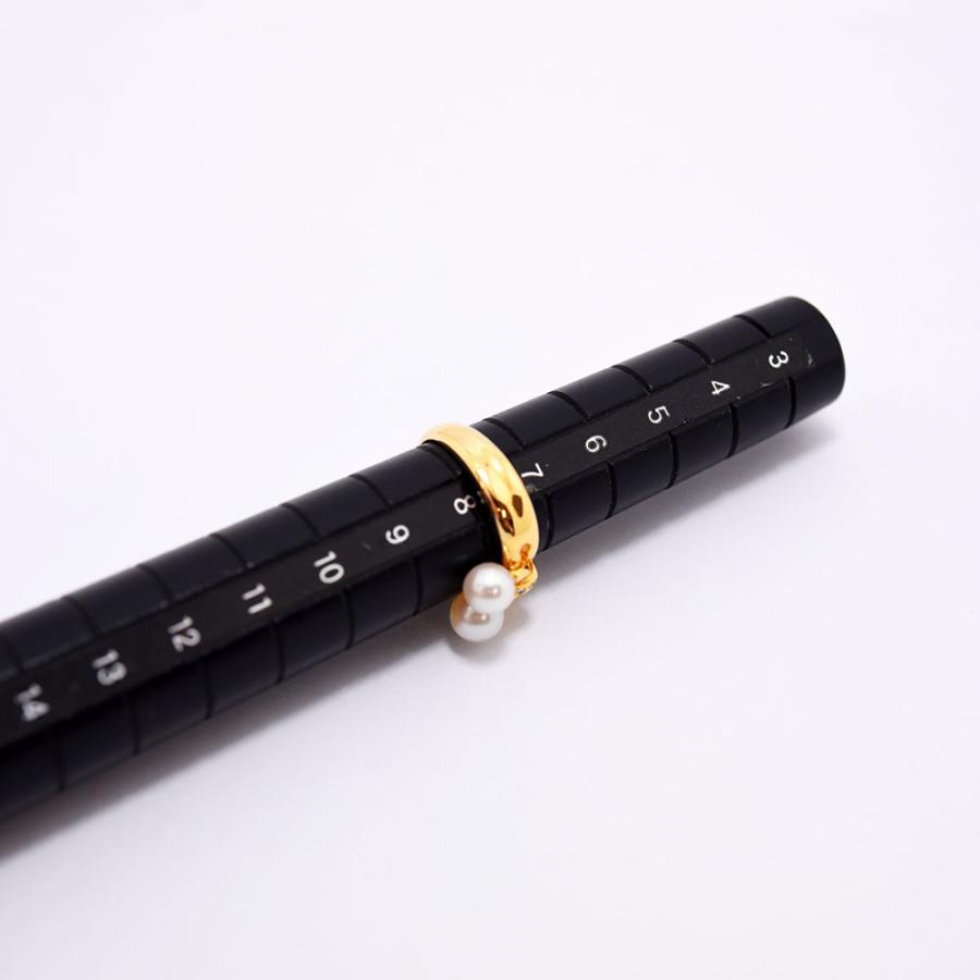 TASAKI（タサキ） リング 田崎 リボン 真珠 ダイヤモンド 0.01 パール