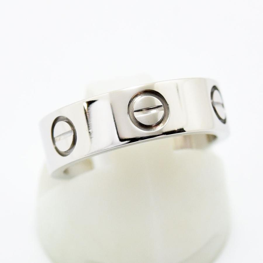 Cartier（カルティエ） リング ラブリング 指輪 K18WG 750 #49 約8.5号