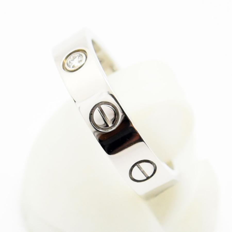 Cartier（カルティエ） リング ミニラブリング 指輪 ラブ ダイヤモンド