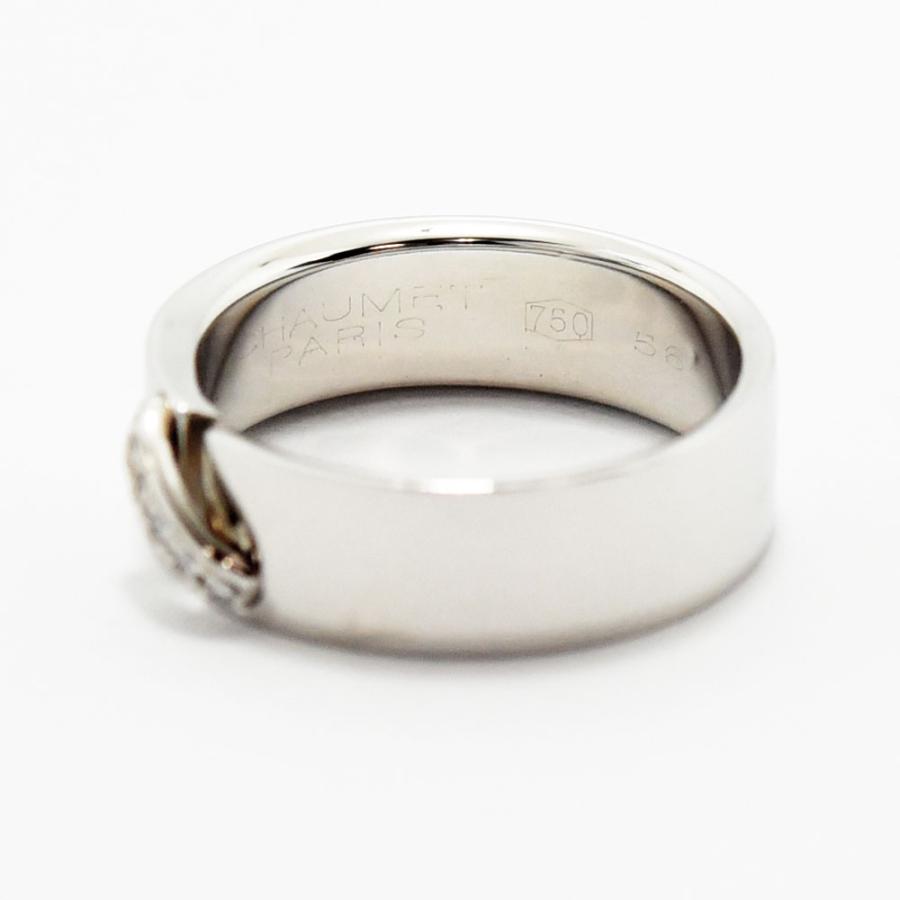 CHAUMET（ショーメ） リング リアン 指輪 ダイヤモンド K18WG 750 #56