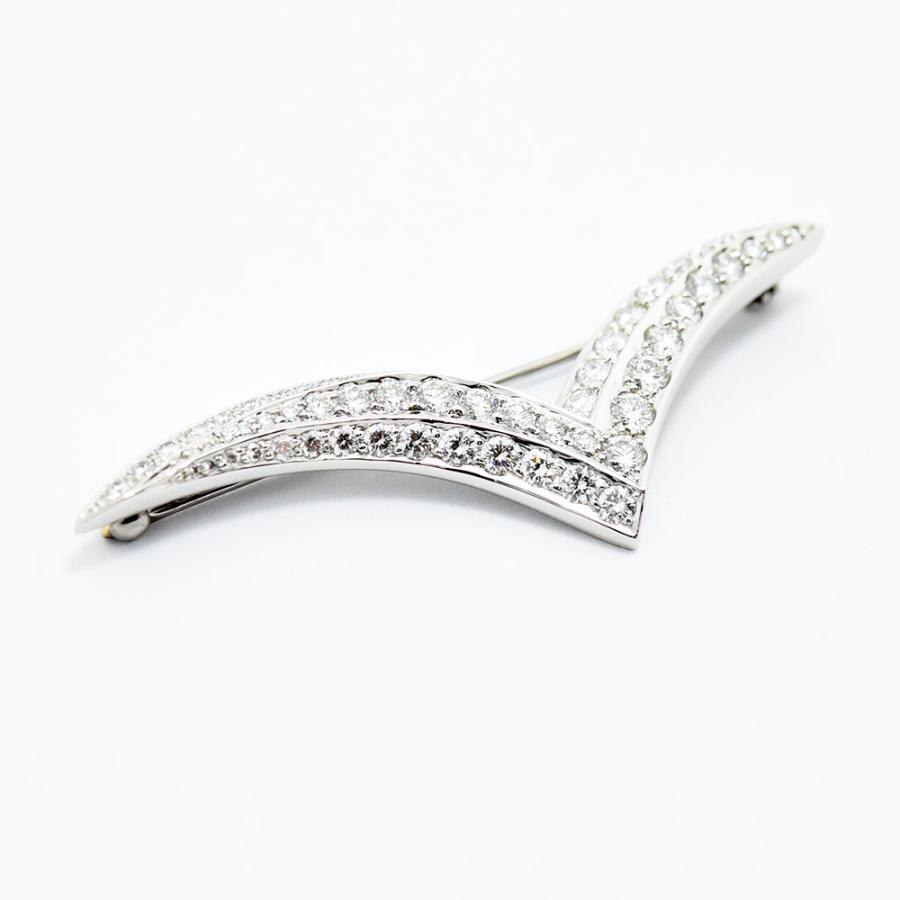 TIFFANY&Co.（ティファニー） ブローチ シーガル ダイヤモンド PT950