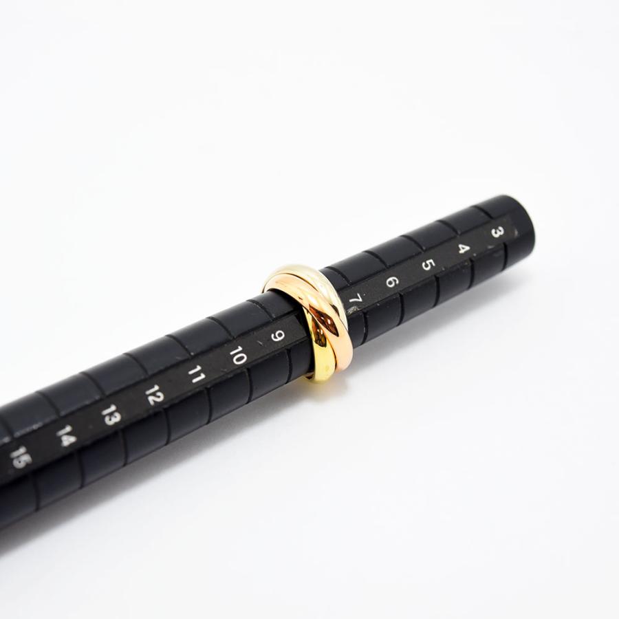 Cartier（カルティエ） リング トリニティ 指輪 スリーカラー 3連 K18