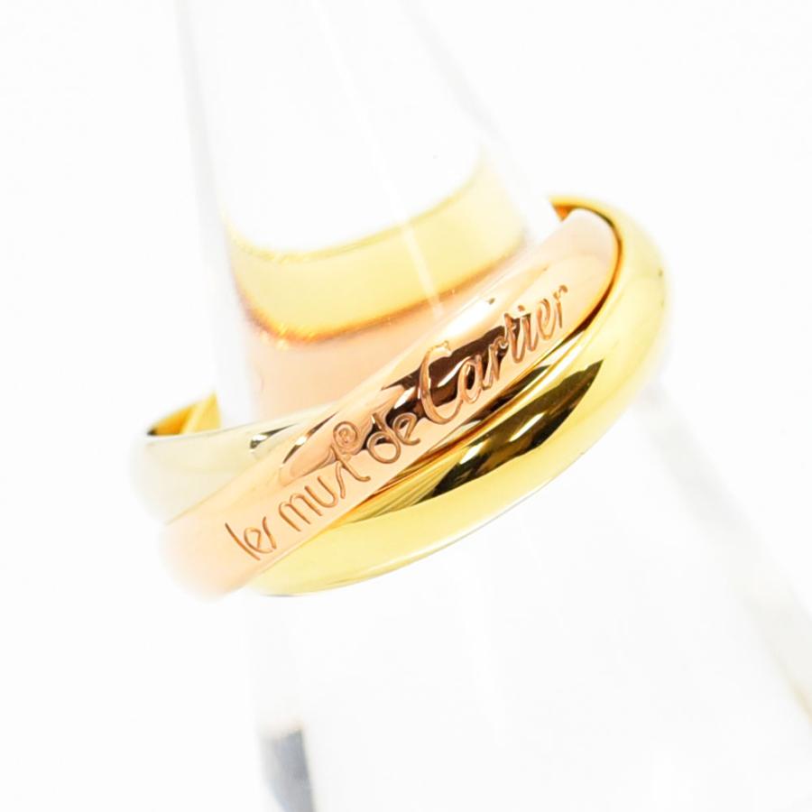 Cartier（カルティエ） リング トリニティ 指輪 スリーカラー 3連 K18
