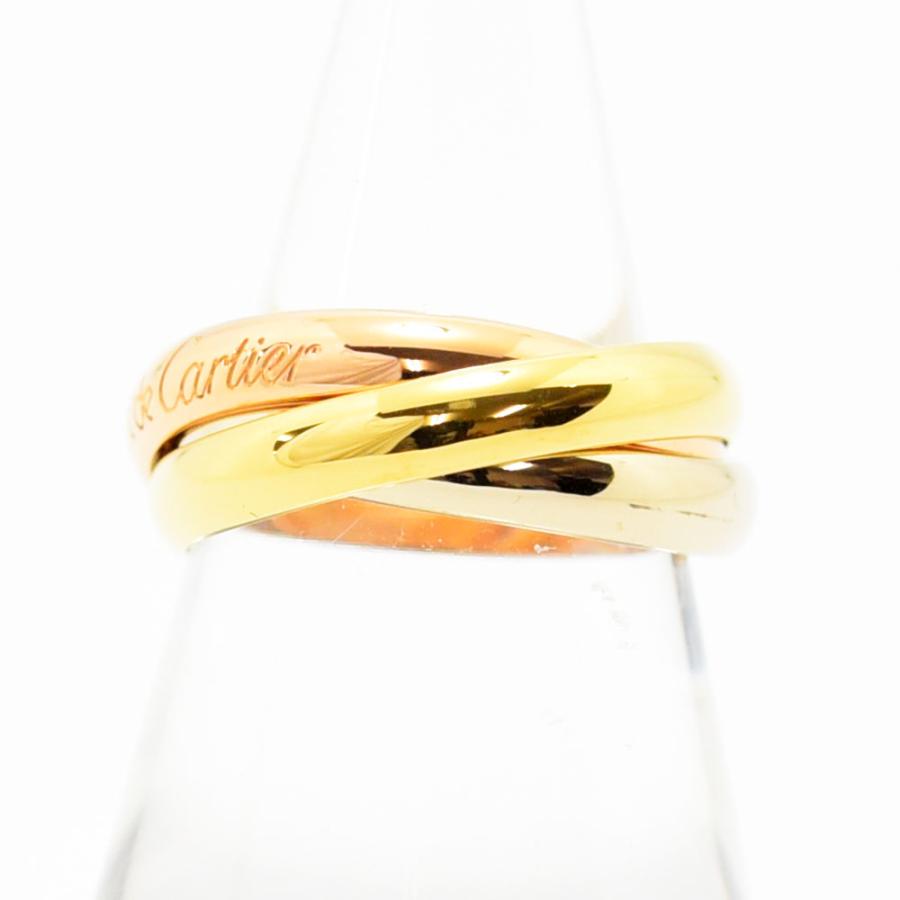 Cartier（カルティエ） リング トリニティ 指輪 スリーカラー 3連 K18