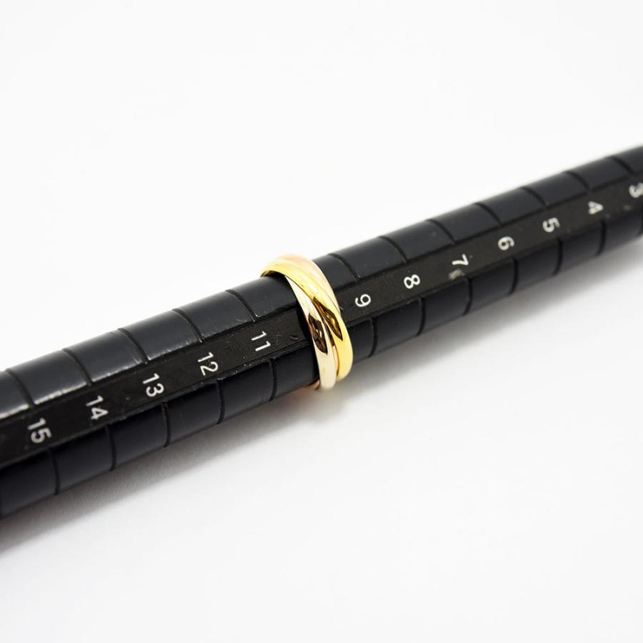 Cartier（カルティエ） リング トリニティ 指輪 スリーカラー 3連 K18