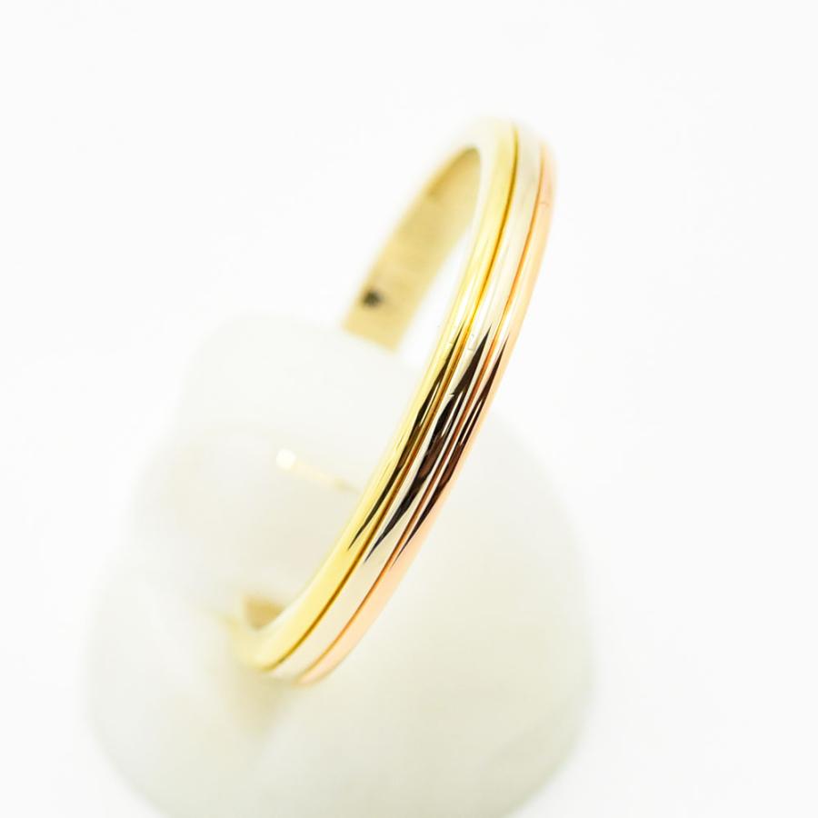 Cartier（カルティエ） リング 指輪 スリーカラー K18 750 #63 約22.5