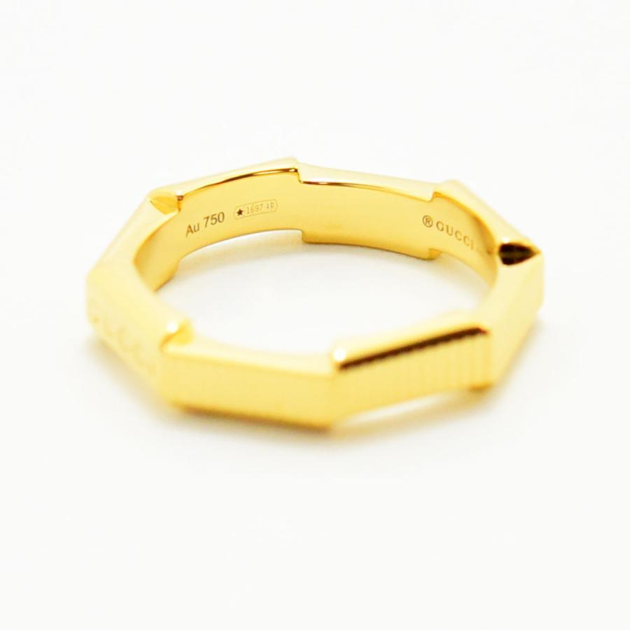GUCCI グッチ リンクトゥラブ 15 指輪 リング K18ゴールド メンズ GUCCI（グッチ） リング リンクトゥラブ 指輪 K18 #8 約8号 新品仕上げ