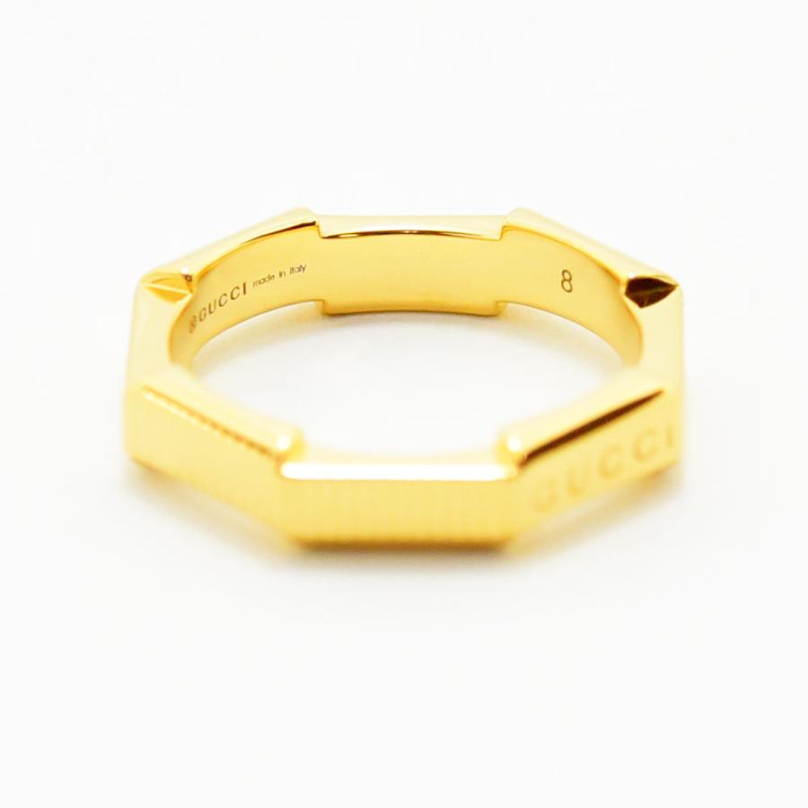 GUCCI（グッチ） リング リンクトゥラブ 指輪 K18 #8 約8号 新品仕上げ