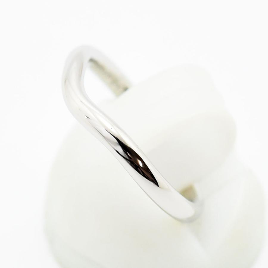 ティファニー　Tiffany&Co.　指輪　リング　カーブドバンド 　Pt950 TIFFANY&Co.（ティファニー） リング ダイヤ ダイヤモンド カーブド