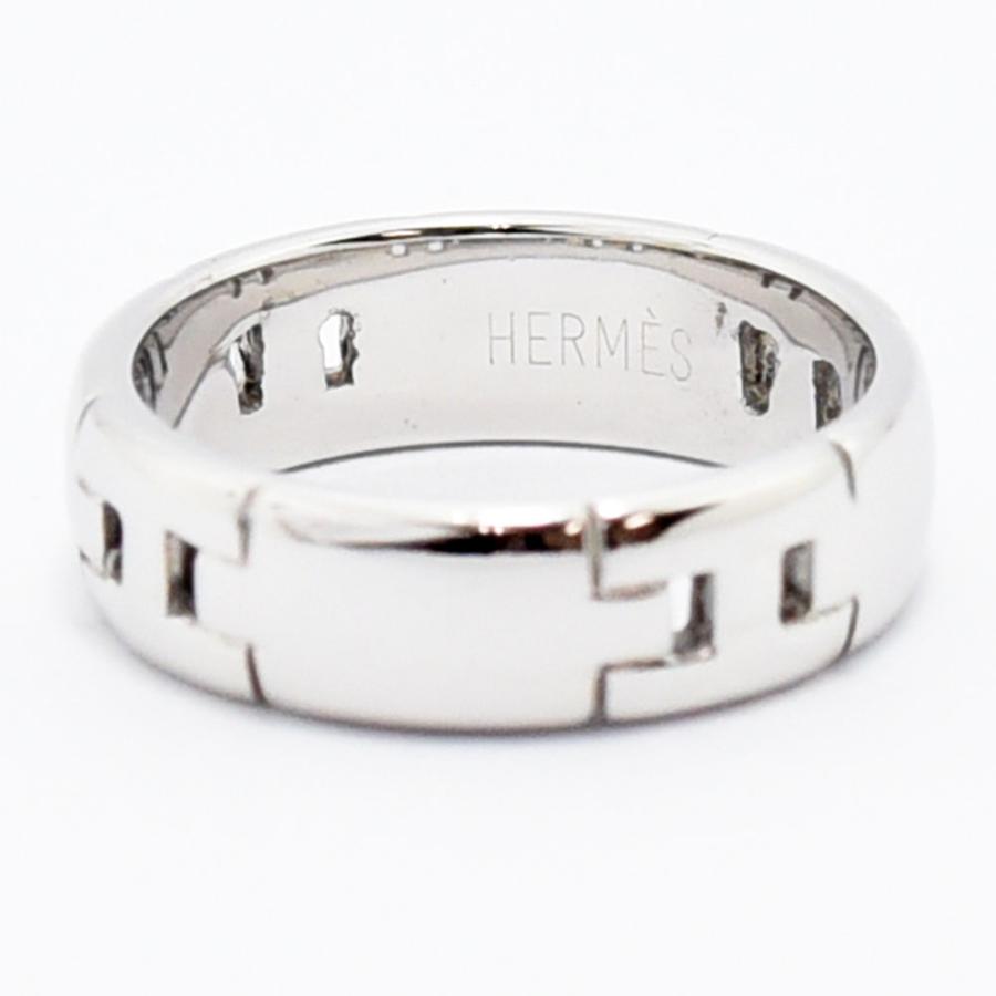 HERMES（エルメス） リング ヘラクレス 指輪 K18WG 750 #50 約9.5号