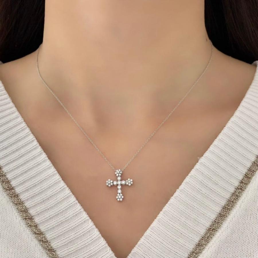 STAR JEWELRY（スタージュエリー） ネックレス ペンダント クロス