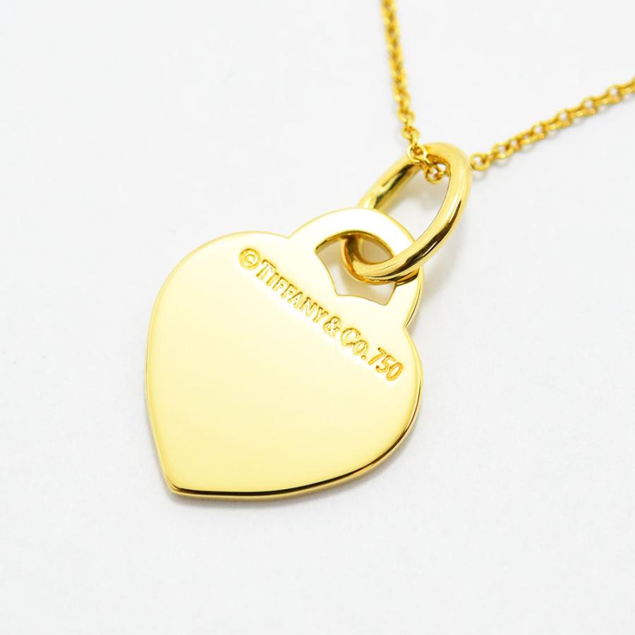 ティファニー ネックレス リターン トゥ ティファニー TIFFANY&Co. ペンダント エルサペレッティ ハート K18 750 新品仕上げ 中古_1