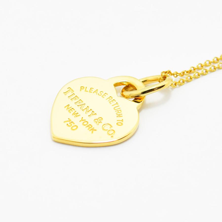 ティファニー ネックレス リターン トゥ ティファニー TIFFANY&Co. ペンダント エルサペレッティ ハート K18 750 新品仕上げ 中古_3