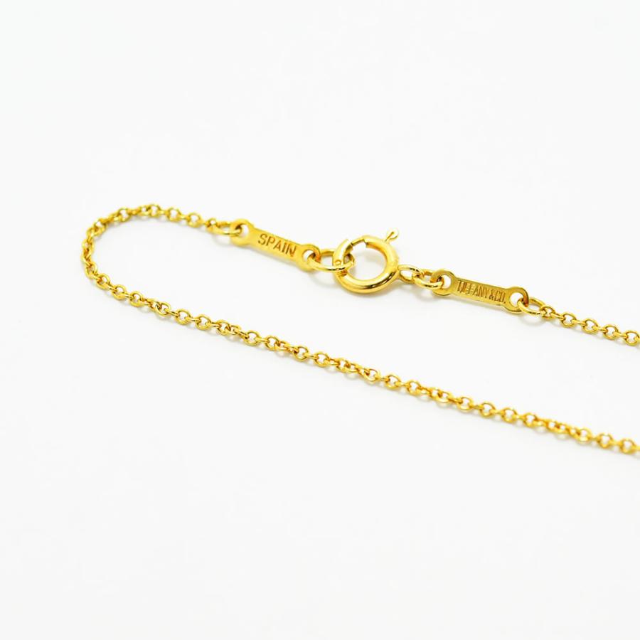 ティファニー ネックレス リターン トゥ ティファニー TIFFANY&Co. ペンダント エルサペレッティ ハート K18 750 新品仕上げ 中古_6