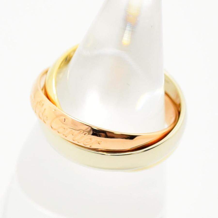 Cartier（カルティエ） リング トリニティ 指輪 スリーカラー 3連 K18